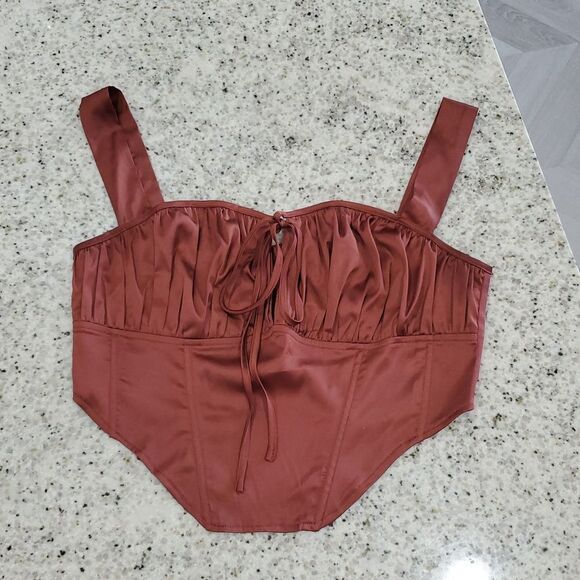 Cider Tops - Cider Corset Tank Womans Size MED